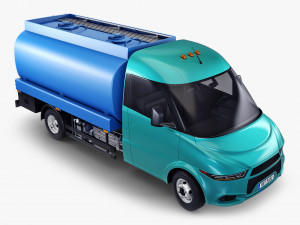 generic light truck tank v 1 3D 모델
