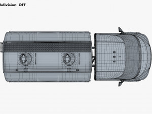 generic light truck tank v 1 3D 모델