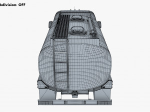 generic light truck tank v 1 3D 모델