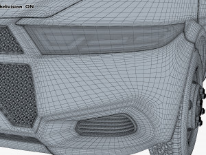 generic light truck tank v 1 3D 모델