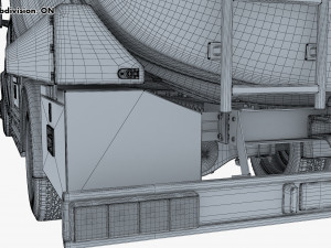 generic light truck tank v 1 3D 모델