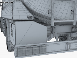 generic light truck tank v 1 3D 모델