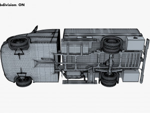 generic light truck tank v 1 3D 모델