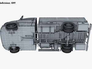 generic light truck tank v 1 3D 모델