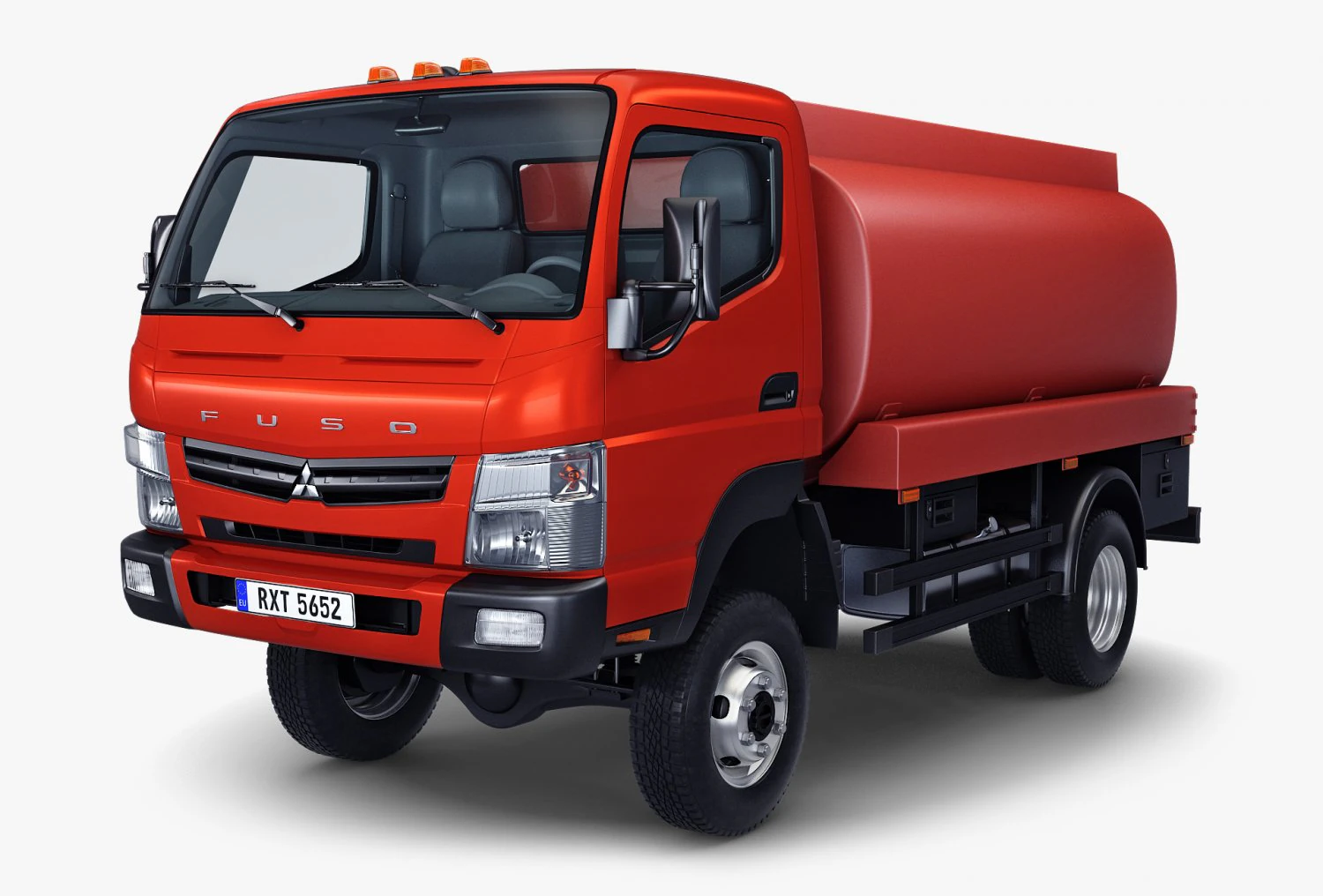 mitsubishi fuso canter 4x4 tanque 2016 Modelo 3D .c4d .max .obj .3ds .fbx .stl .blend