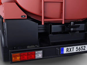 mitsubishi fuso canter 4x4 tanque 2016 Modelo 3D