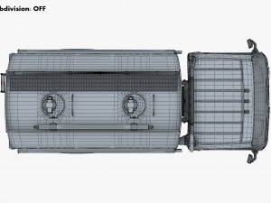 mitsubishi fuso canter 4x4 tanker 2016 Modèle 3D