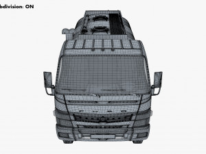 mitsubishi fuso canter 4x4 tanker 2016 Modèle 3D