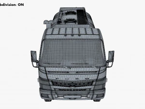 mitsubishi fuso canter 4x4 tanque 2016 Modelo 3D
