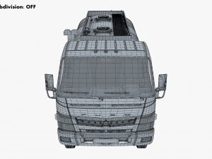 mitsubishi fuso canter 4x4 tanque 2016 Modelo 3D
