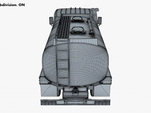 mitsubishi fuso canter 4x4 tanque 2016 Modelo 3D