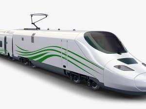 Haramain High Speed Train v 1 3D Model