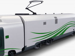 Haramain High Speed Train v 1 3D Model