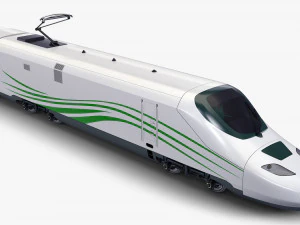 Haramain High Speed Train v 1 3D Model