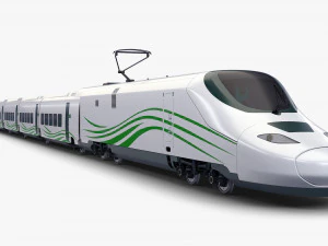Haramain High Speed Train v 1 3D Model