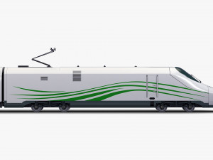 Haramain High Speed Train v 1 3D Model