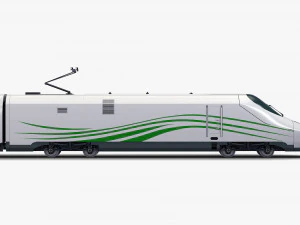 Haramain High Speed Train v 1 3D Model