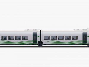 Haramain High Speed Train v 1 3D Model