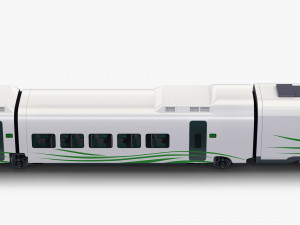 Haramain High Speed Train v 1 3D Model