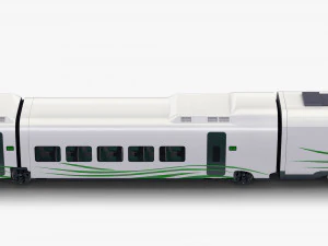 Haramain High Speed Train v 1 3D Model