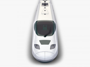 Haramain High Speed Train v 1 3D Model
