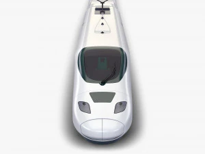 Haramain High Speed Train v 1 3D Model