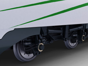 Haramain High Speed Train v 1 3D Model