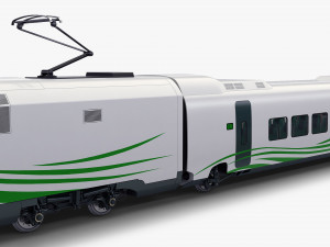 Haramain High Speed Train v 1 3D Model