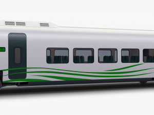 Haramain High Speed Train v 1 3D Model