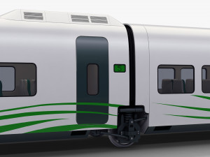 Haramain High Speed Train v 1 3D Model