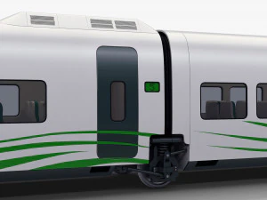 Haramain High Speed Train v 1 3D Model