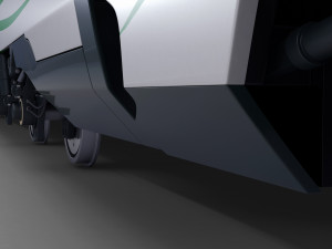 Haramain High Speed Train v 1 3D Model