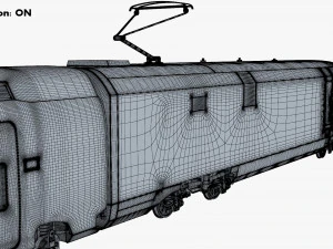 Haramain High Speed Train v 1 3D Model