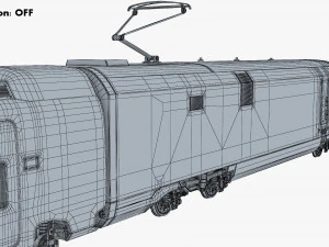 Haramain High Speed Train v 1 3D Model