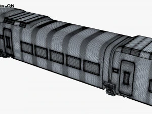 Haramain High Speed Train v 1 3D Model