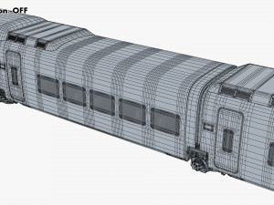 Haramain High Speed Train v 1 3D Model