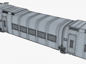 Haramain High Speed Train v 1 3D Model