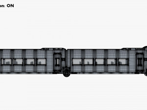 Haramain High Speed Train v 1 3D Model