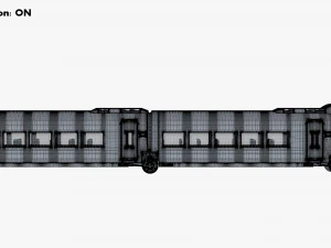 Haramain High Speed Train v 1 3D Model
