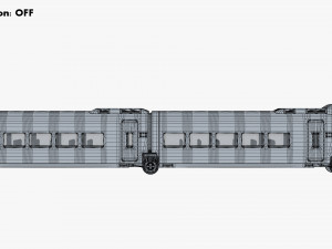 Haramain High Speed Train v 1 3D Model