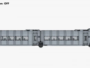 Haramain High Speed Train v 1 3D Model