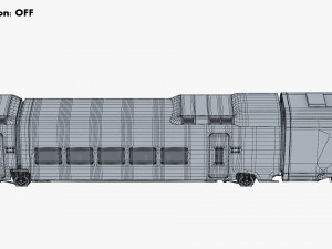Haramain High Speed Train v 1 3D Model