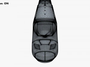 Haramain High Speed Train v 1 3D Model