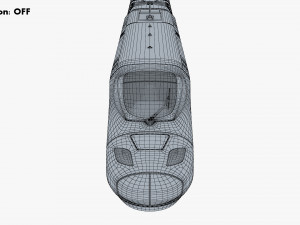 Haramain High Speed Train v 1 3D Model