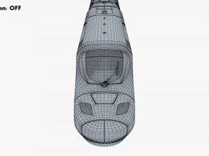 Haramain High Speed Train v 1 3D Model