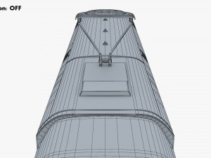 Haramain High Speed Train v 1 3D Model
