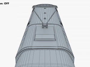 Haramain High Speed Train v 1 3D Model