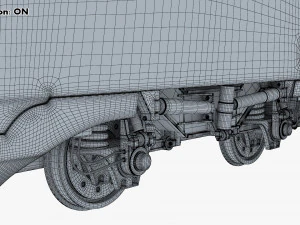 Haramain High Speed Train v 1 3D Model