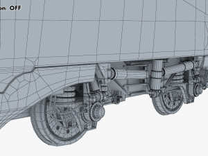 Haramain High Speed Train v 1 3D Model
