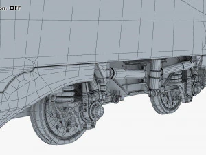 Haramain High Speed Train v 1 3D Model